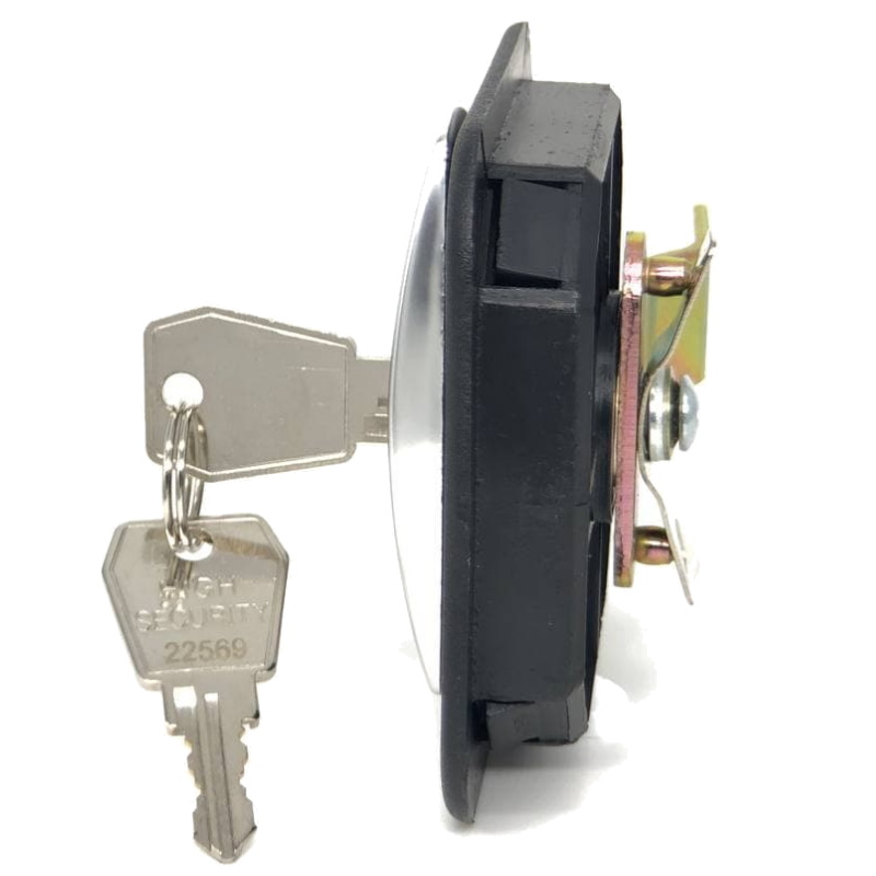 Замок ригельный Locks 053 (0243), F90, ручка хром, изогнут  в Угличе
