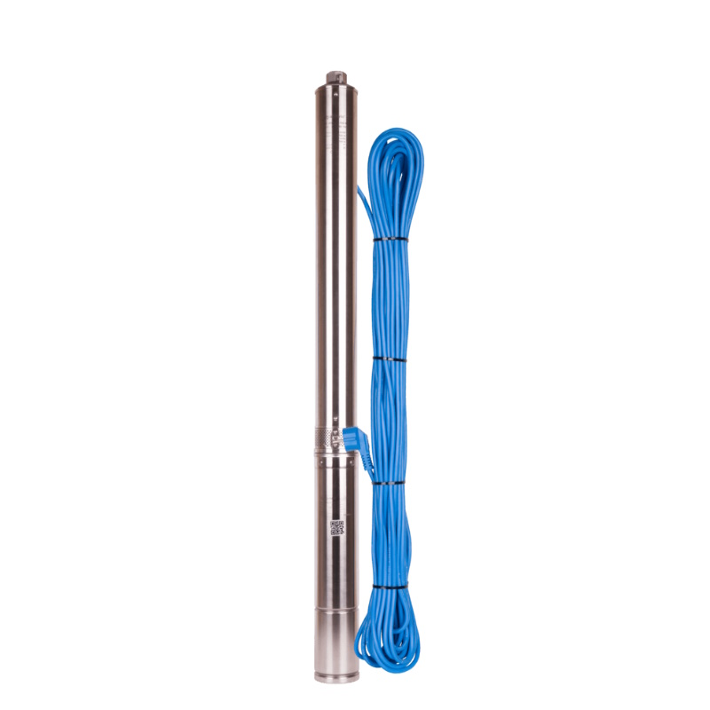 Скважинный насос Aquario ASP1.8E-16-90 3216 (встроенный конденсатор, кабель 16 м)