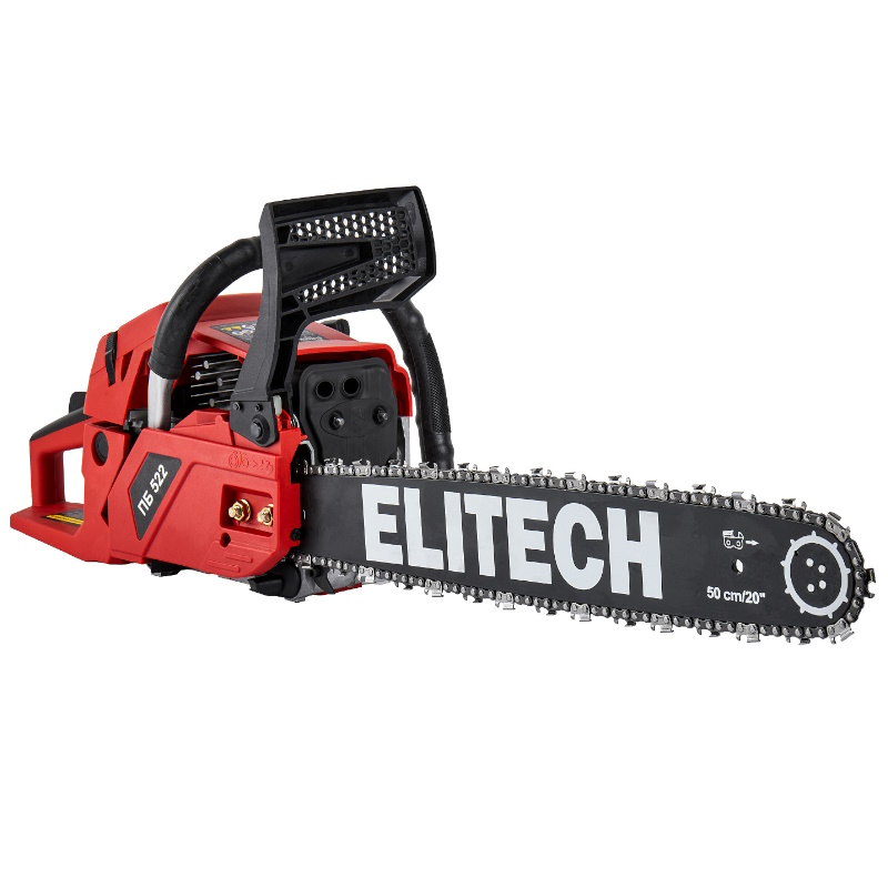 Бензопила Elitech ДМ ПБ 522 (E1611.014.00) 205450, 50 см3, 2.2 кВт/3.0л.с.,шина 50 см,3200-11000 об/мин