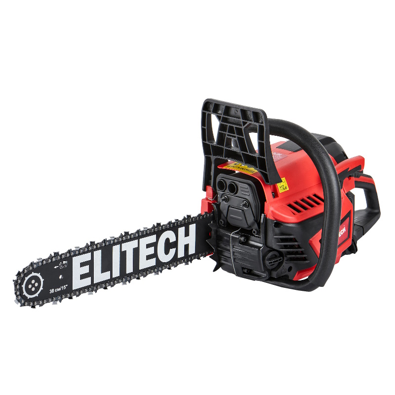 Бензопила Elitech ПБ 5226C (E1611.011.00) 205453, 52 см3, 1.9 кВт/2.6 л.с., шина 38 см, 3200-12000об/мин в Муроме
