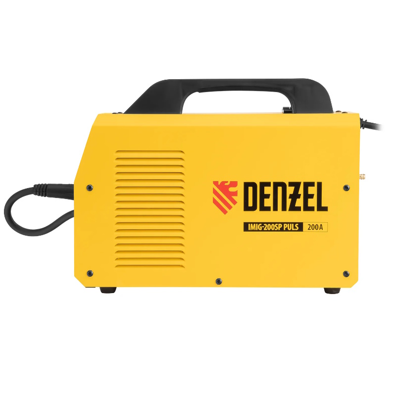 Аппарат инверторный полуавтоматической cварки Denzel IMIG-200SP Pulse 94362, 200 А, ПВ 60%, катушка 5 кг в Костроме