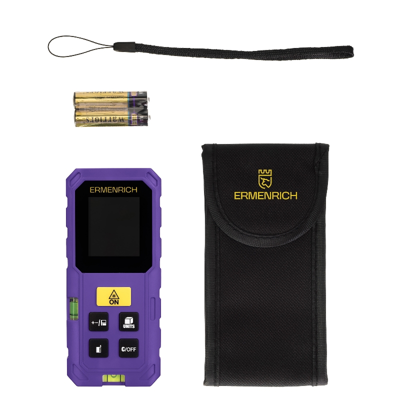 Рулетка лазерная Ermenrich Reel PLUS GS40 86257, фиолетовый в Череповце