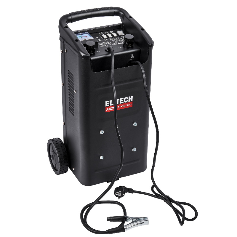 Устройство пуско-зарядное Elitech HD EBC 400/240 206813, 12/24 В, 1.6/8.0 кВт, заряд 18/40 А в Туле