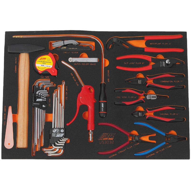 Набор инструмента универсальный JTC JTC-US3032 в ложементе 32 предмета 22029₽