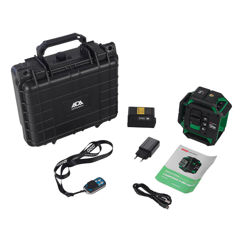 Лазерный уровень Ada LaserTANK 4-360 GREEN Basic Edition А00631 в Костроме