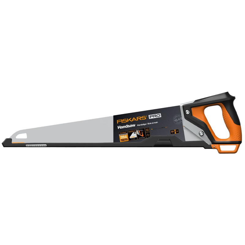 Ножовка по дереву Fiskars PowerTooth 1062918 (550мм 11 зубьев на дюйм) в Александрове
