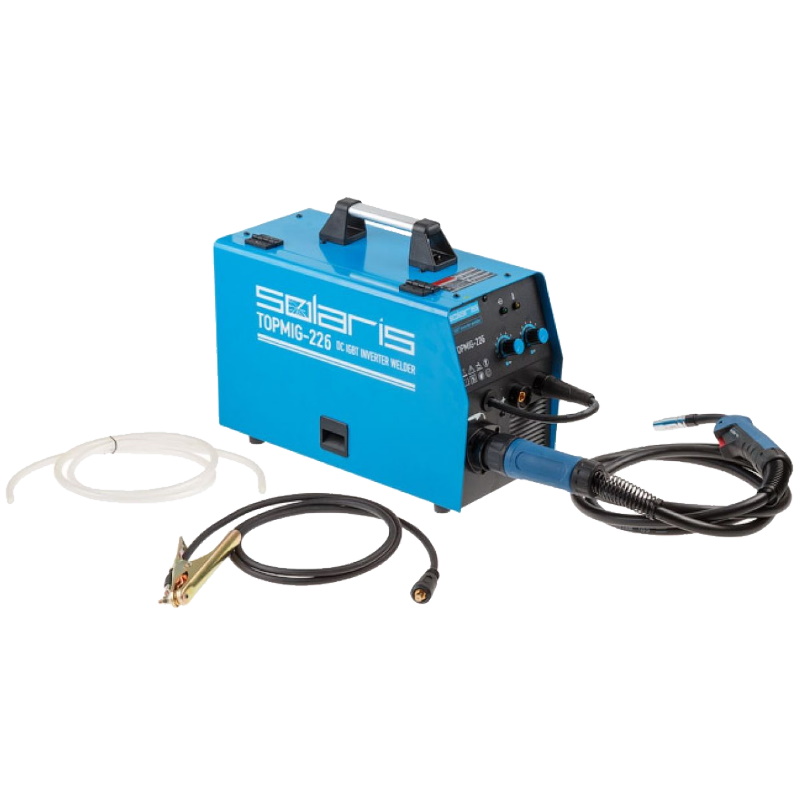 Полуавтомат сварочный Solaris TOPMIG-226 TOPMIG-226WG5 с горелкой 5 м 30420₽