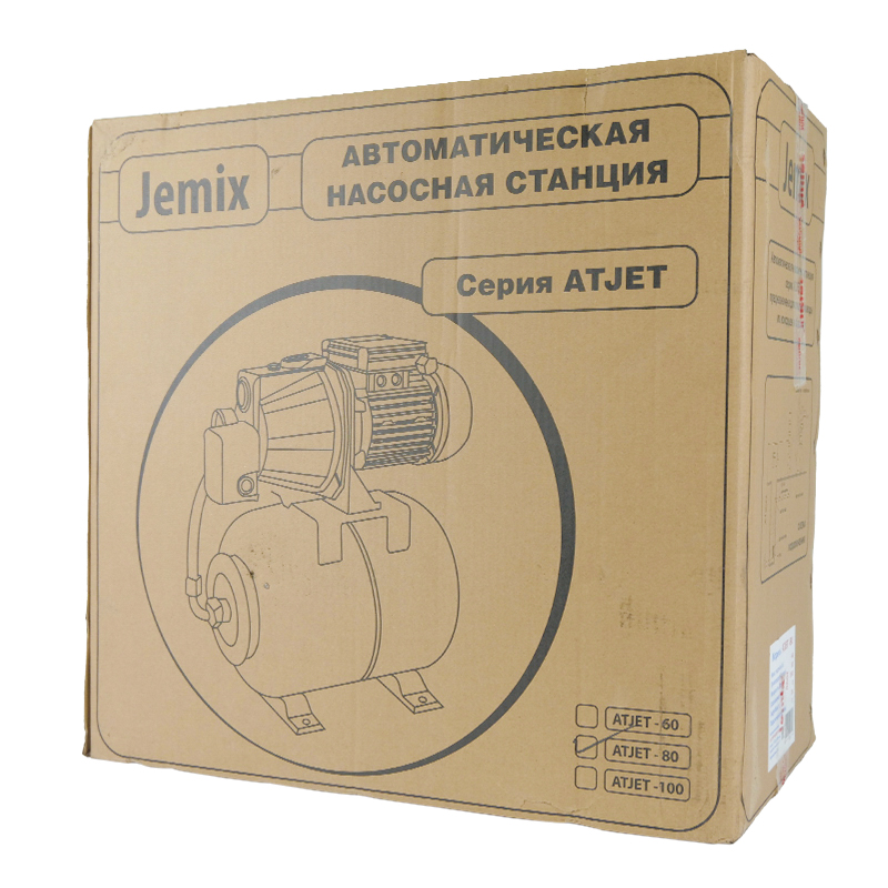 Автоматическая насосная станция Jemix ATJET-80 в Муроме
