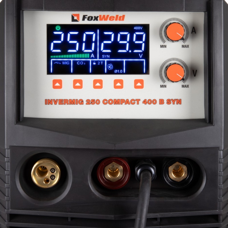 Сварочный полуавтомат FoxWeld INVERMIG 250 Compact 400В SYN 9621