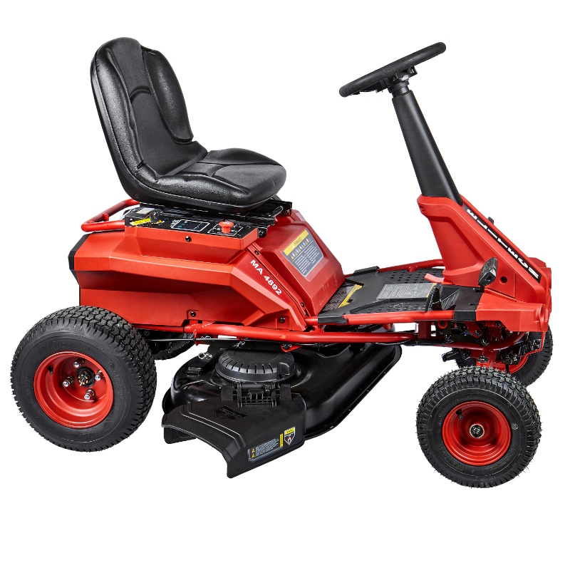 Газонокосилка аккумуляторная Elitech МА 4892 (E1610.005.00) 210454, сиденье, 48В, 75Ач