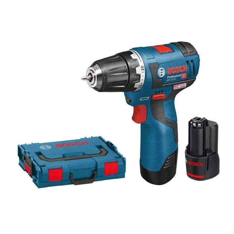Аккумуляторная дрель-шуруповерт Bosch GSR 12V-20 0.601.9D4.000 в Кинешме