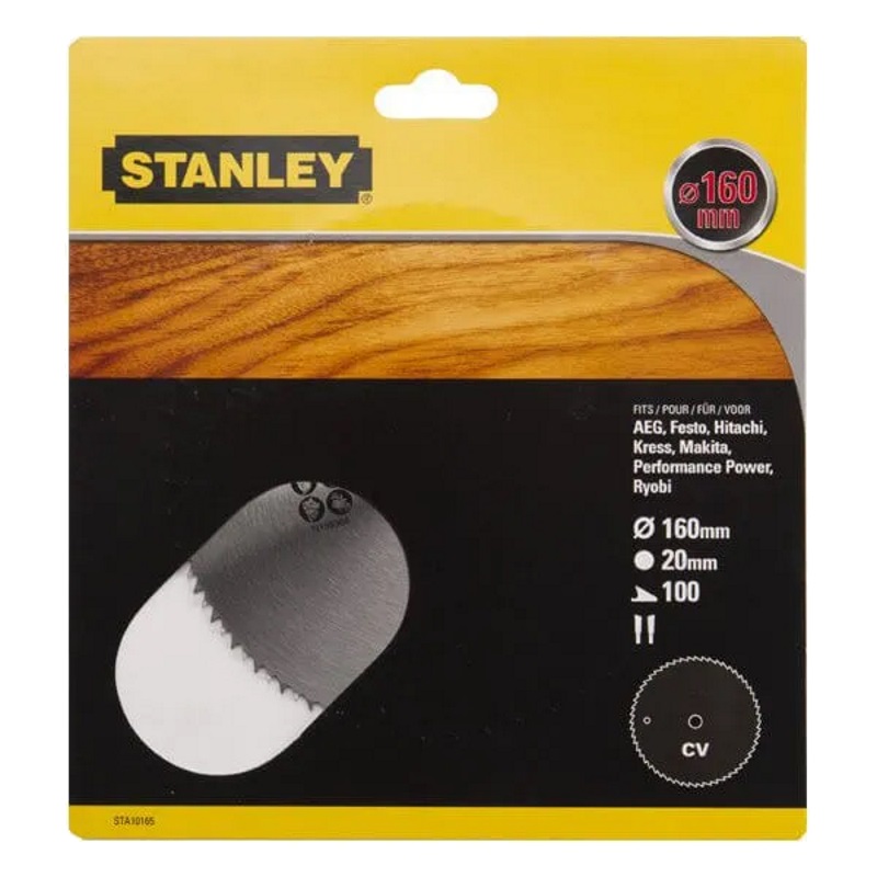 Пильный диск Stanley HCS STA10165-XJ (160x20x100 мм) в Кинешме