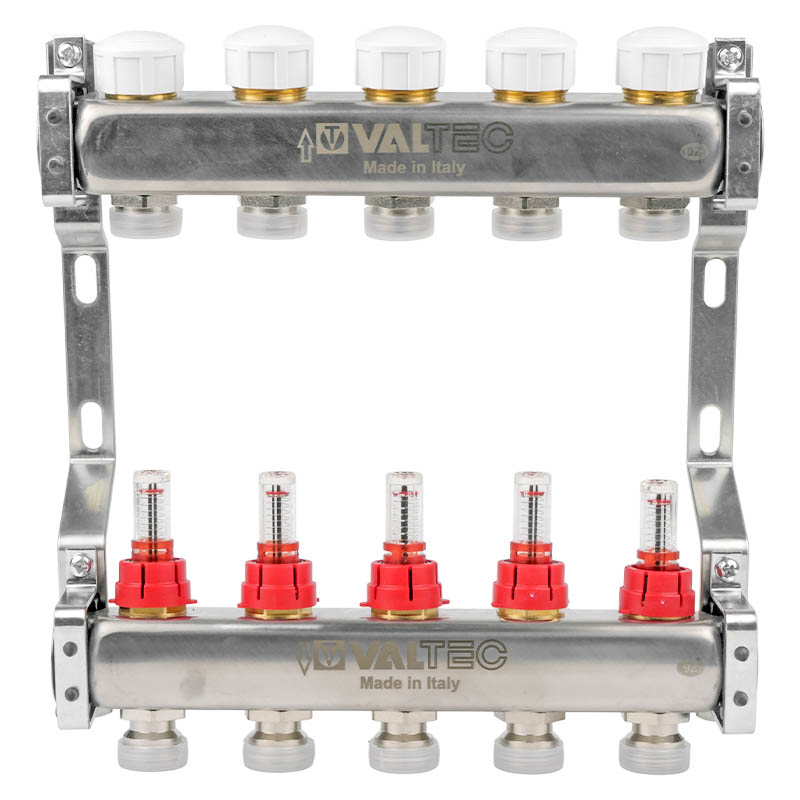 Коллектор из нержавеющей стали Valtec VTc584EMNX0605 для домашнего отопления 1 5 x 34 евроконус 11293₽