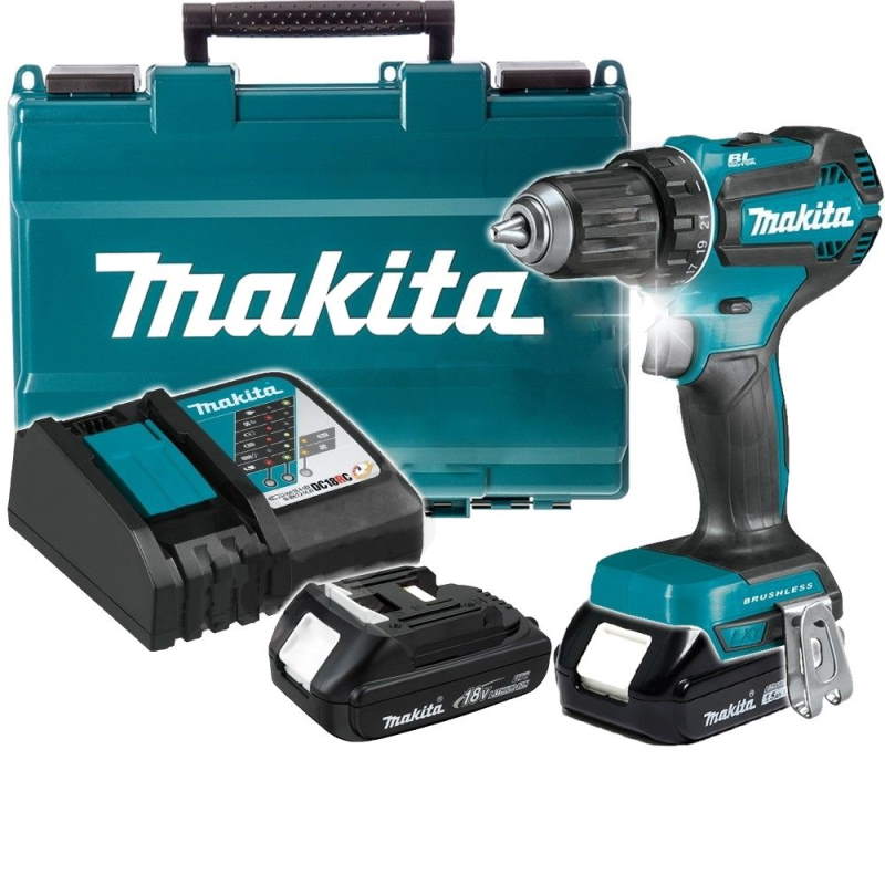 Аккумуляторная дрель-шуруповерт Makita DDF485SYE в Иваново
