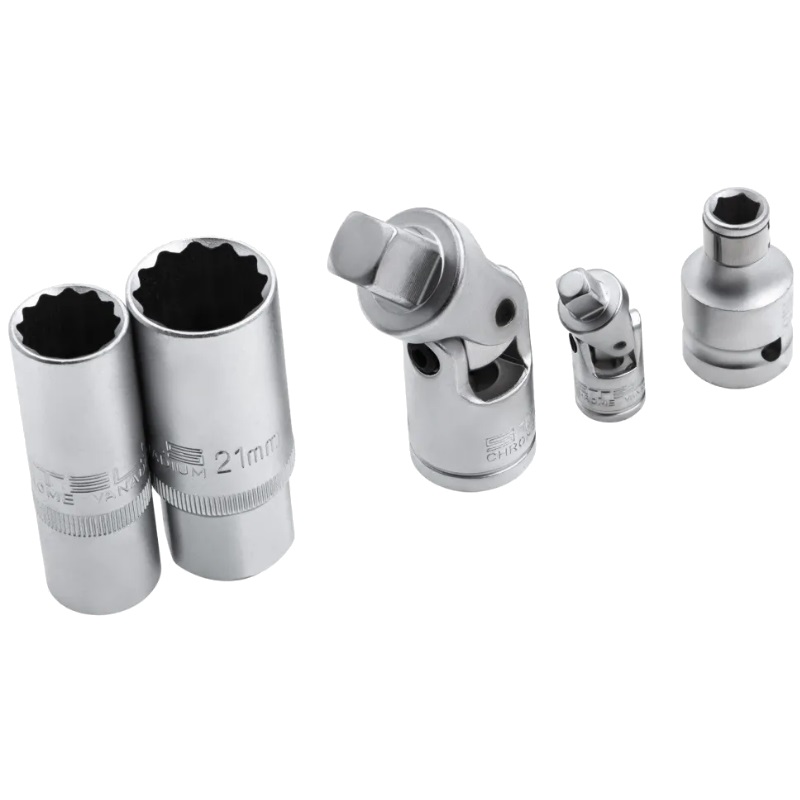 Набор инструментов Stels 14118, 1/2", 1/4", CrV, 12-гранные головки, пластиковый кейс, 94 предмета в Костроме