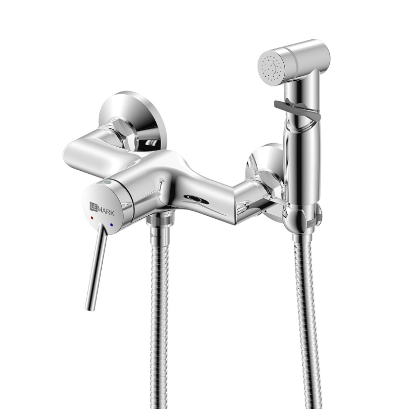 Смеситель с гигиеническим душем Lemark Minima LM3818C в Александрове