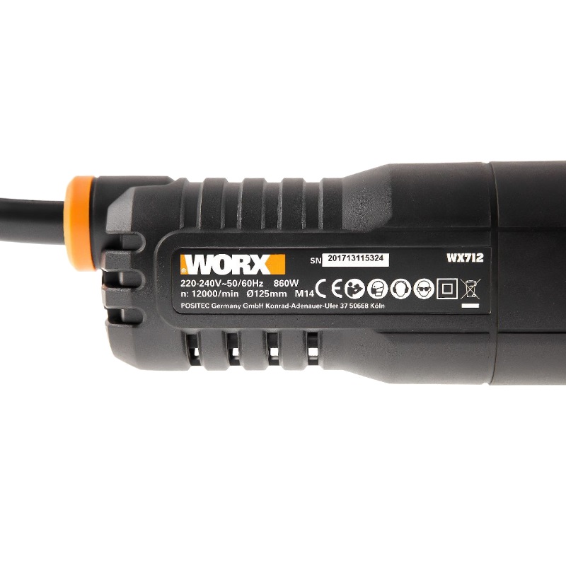 Угловая шлифовальная машина Worx WX712