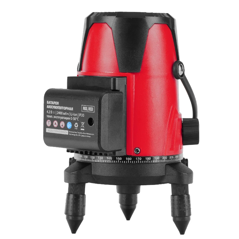 Лазерный уровень MTX MXL RED 35012, 30 м, красный луч, акк. Li 2400 mAh, сумка, резьба 5/8" в Муроме