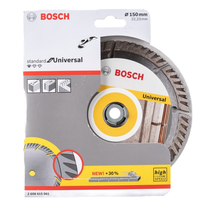 Алмазный диск Bosch STF Universal 2.608.615.061 (150x22,2 мм, материал обработки бетон) в Иваново