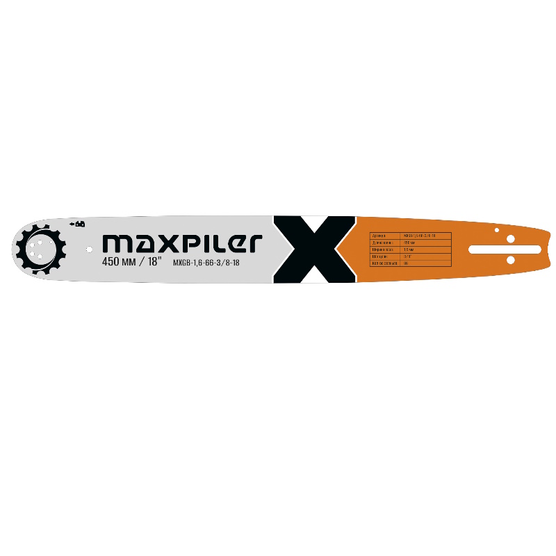 Шина для бензопил Maxpiler MXGB-1.6-66-3/8-18, MS 361 в Муроме