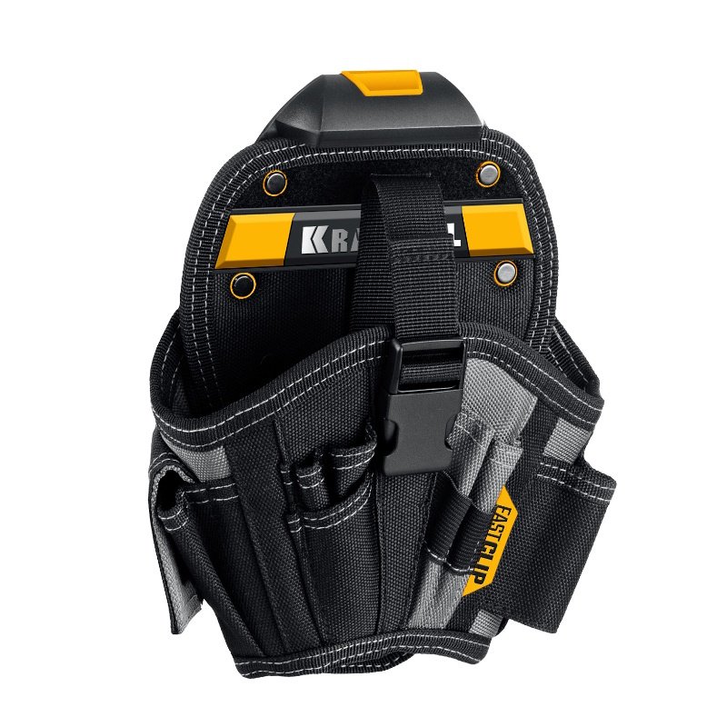 Кобура для шуруповерта Kraftool KH-17 38768 (большая, с быстросъёмным креплением, FastClip, 17 карманов и петель)