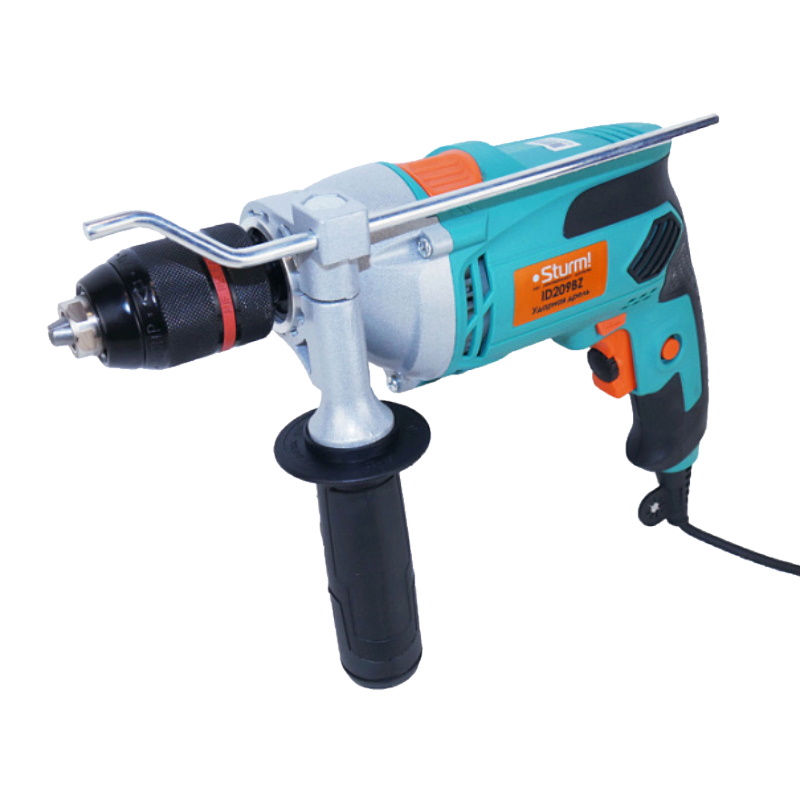 Дрель ударная Sturm ID209BZ 980Вт 0-2800обмин 0-44800удмин металлический быстрозажимной патрон 4029₽