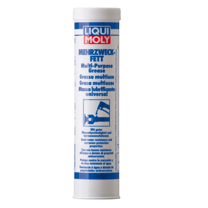 Смазка Liqui Moly Mehrzweckfett 7562 д/карданных крестовин и подшипников 0,4кг в Костроме