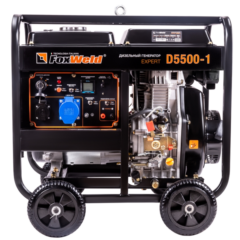 Дизельный генератор FoxWeld Expert D5500-1, 8895 во Владимире
