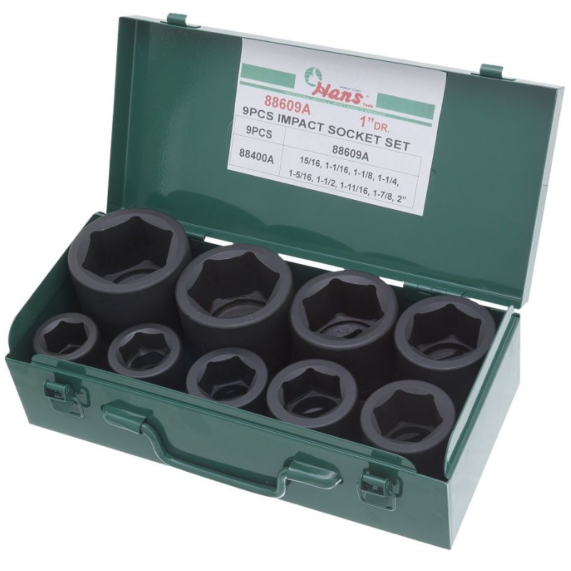 Набор ударных головок Hans 88609A 1 9 шт 1516-2 11694₽