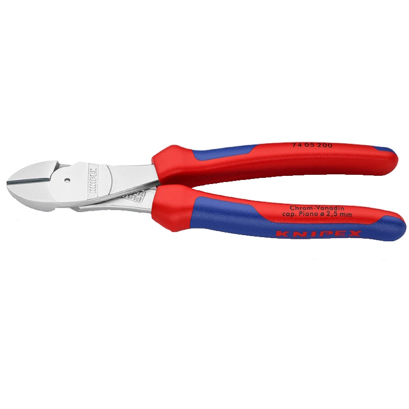 Бокорезы особо мощные Knipex KN-7405200 200 мм хром 2-компонентные ручки 7790₽
