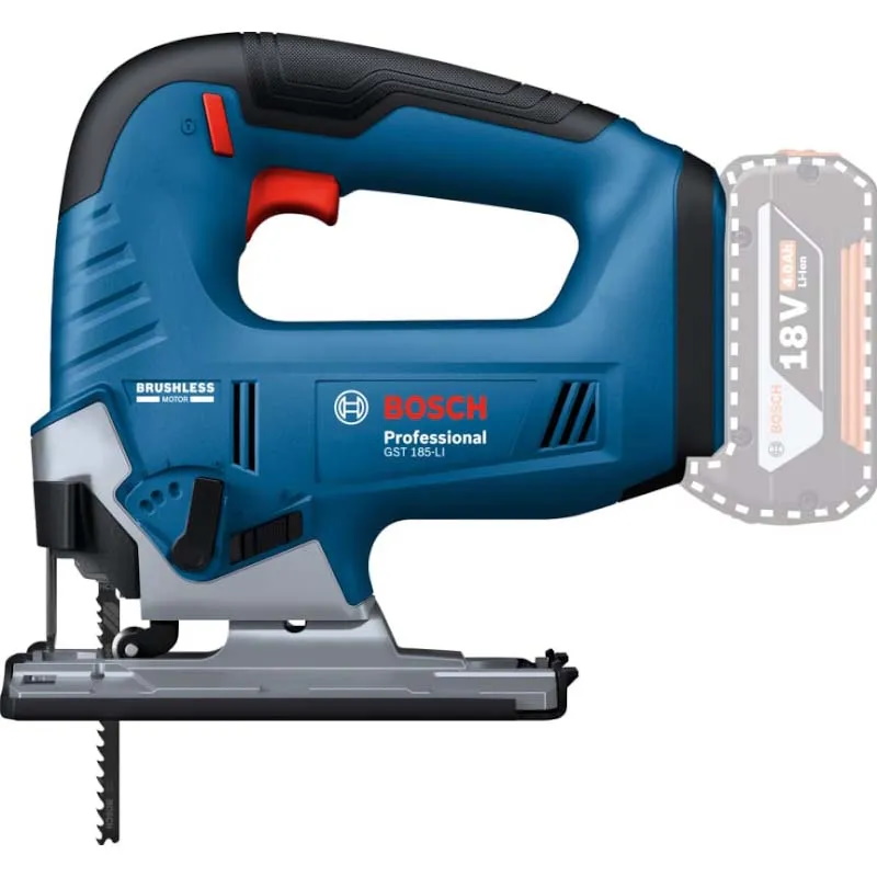 Аккумуляторный лобзик Bosch GST 185-LI 06015B3021, без акк и ЗУ