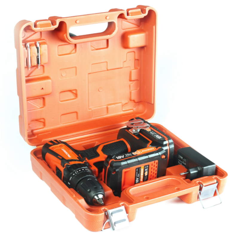 Аккумуляторная дрель-шуруповерт Patriot BR 181UES 180201481 (макс диаметр сверления металла 8 мм)