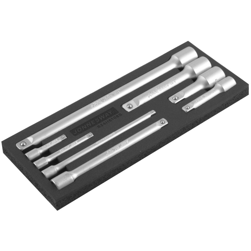 Набор удлинителей Jonnesway S24H5108S 046783 (1/4", 3/8", 1/2"DR, 50-250 мм, 8 предметов) в Муроме
