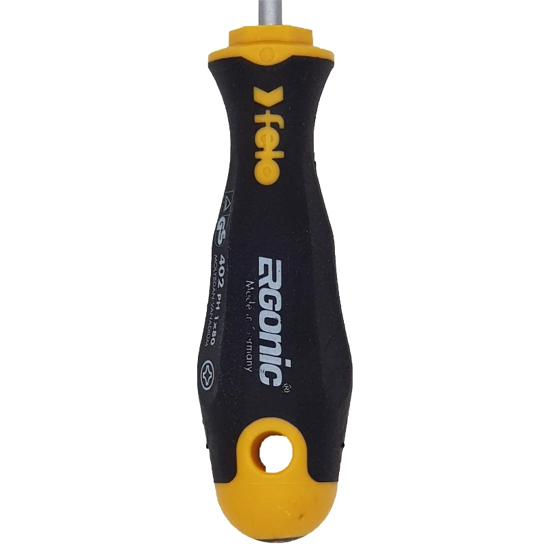 Отвертка Felo Ergonic 40210210, крестовая PH 1X80 (Германия) в Муроме