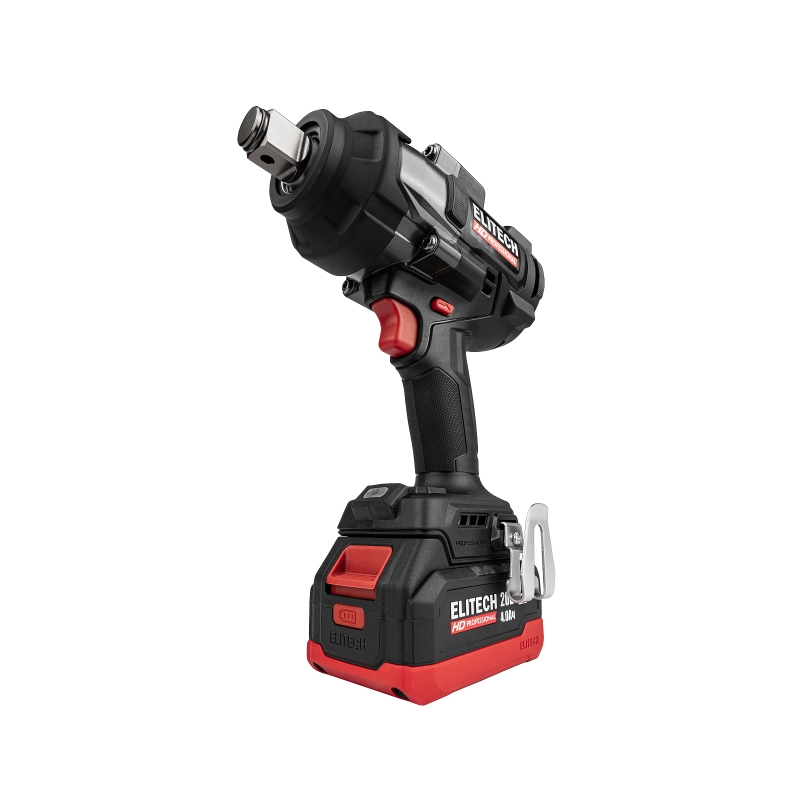 Гайковерт аккумуляторный бесщеточный Elitech CW 2016BL (E2201.075.02) 214180, 20 В, 2х4 Ач, ELP, 3/4", 0-1900 об/мин