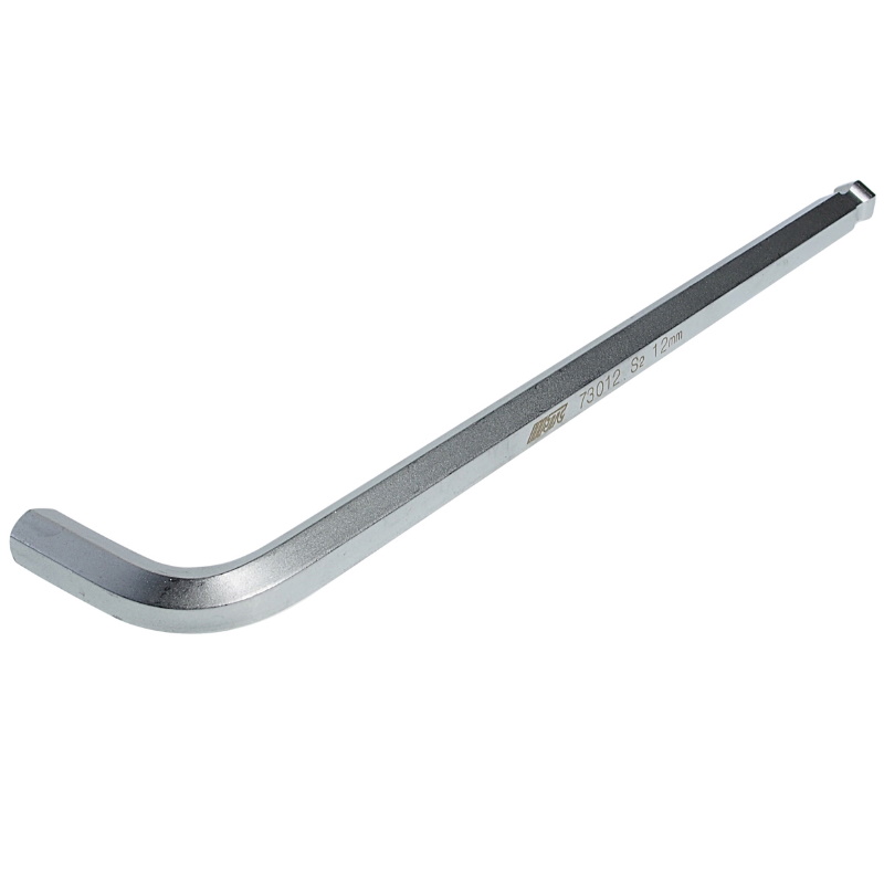 Ключ шестигранный JTC JTC-73012 Г-образный экстрадлинный с шаром H12 длина 250 мм 574₽