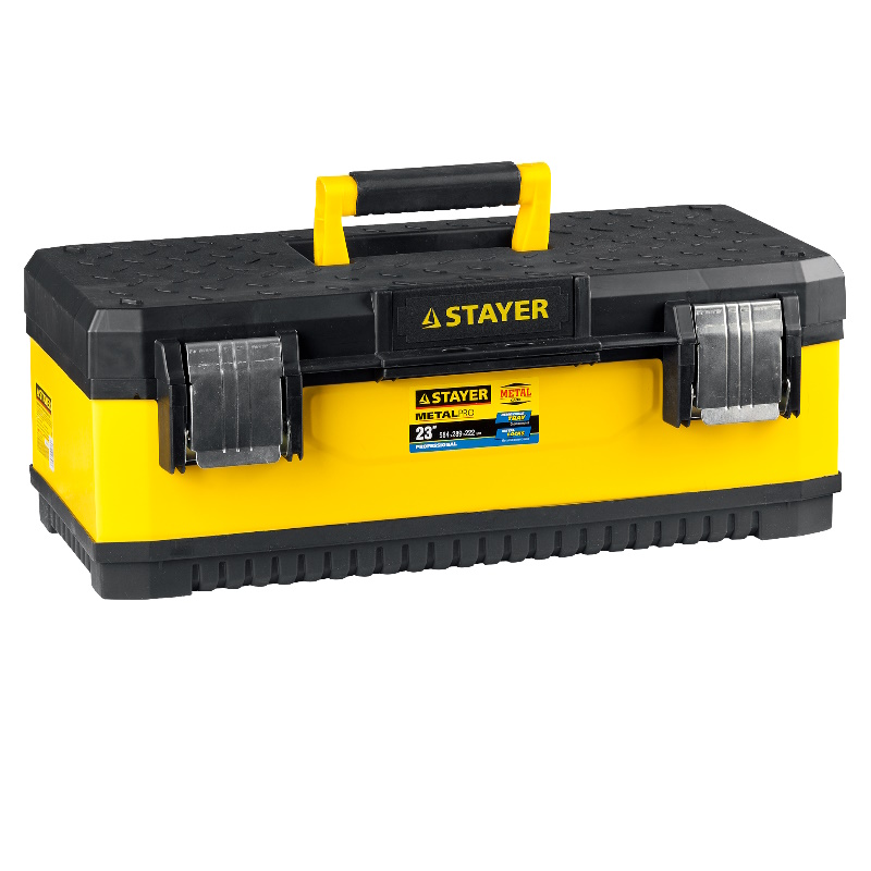 Ящик для инструментов Stayer PROXIMA-23 Professional 2-38011-21,5, металлический, 584 х 289 х 222 мм, 23"
