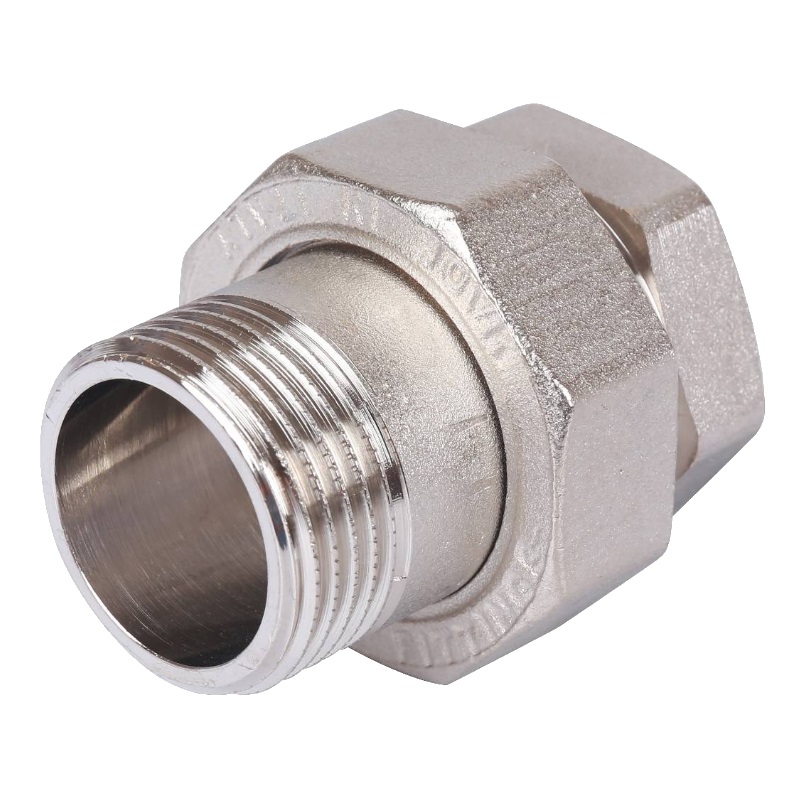 Американка Stout SFT-0045-000001 ВН, 1”, никелированное, уплотнение под гайкой по плоскости в Переславле