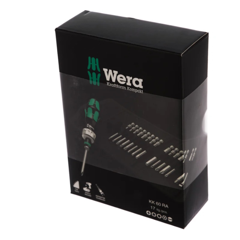 Набор Wera Kraftform Kompakt 60RA WE-051040, 17 шт.  в Туле