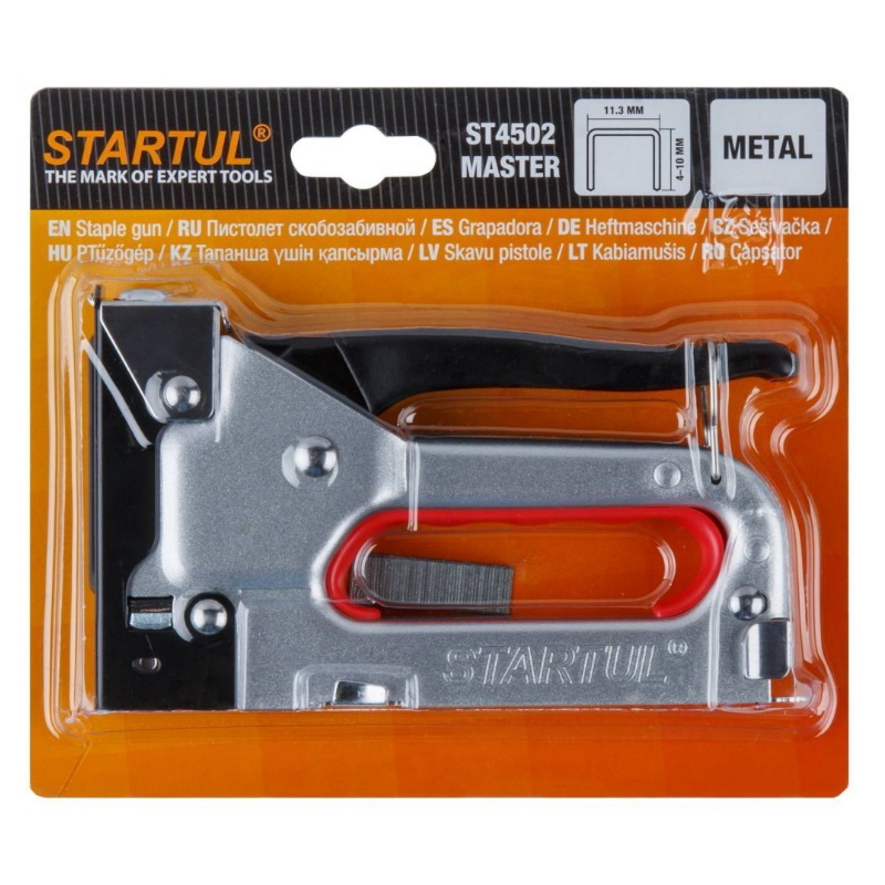 Пистолет скобозабивной Startul Master ST4502 4-10 мм  в Череповце