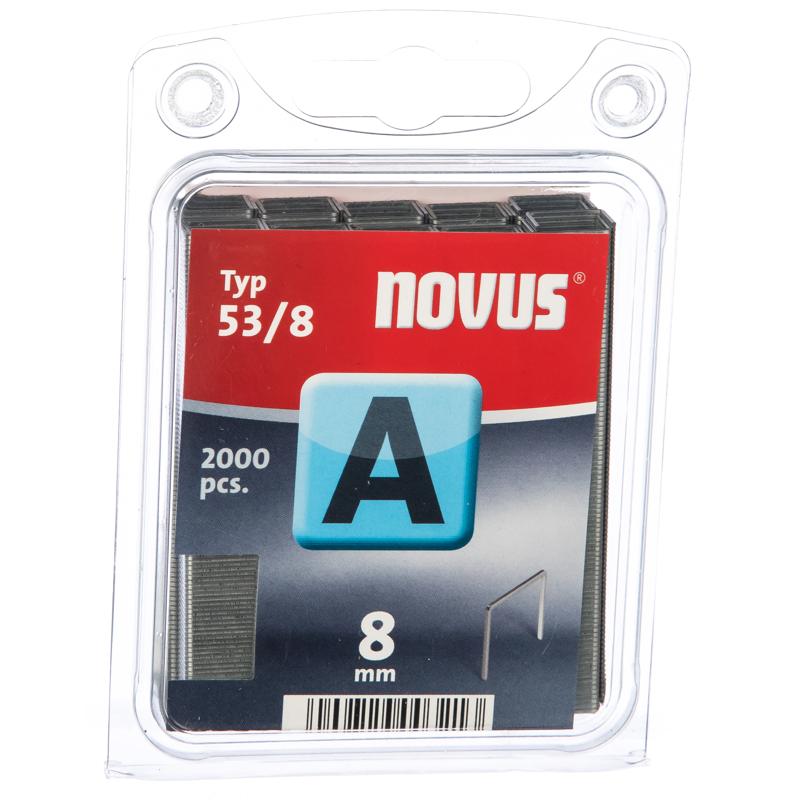 Скобы Novus 53/8 042-0413 (2000 шт.) во Владимире