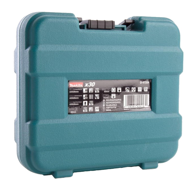 Набор насадок Makita Square D-47204, 30 шт.