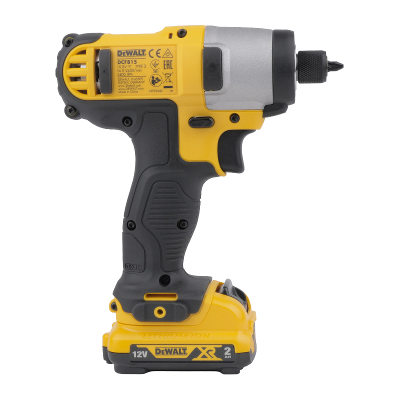 Аккумуляторный винтоверт DeWalt DCF815D2-QW (импульсный, питание 10.8-12v, профессиональный, вес 0.8 кг) в Муроме