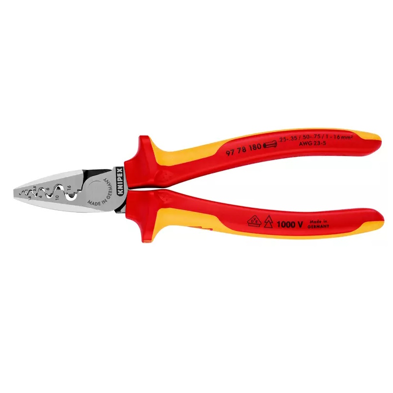 Инструмент для обжима контактных гильз Knipex KN-9778180 в Вологде