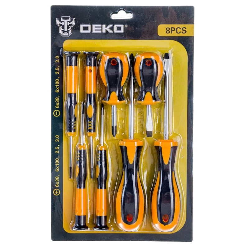 Набор отверток Deko SS08 065-0603, 8 предметов