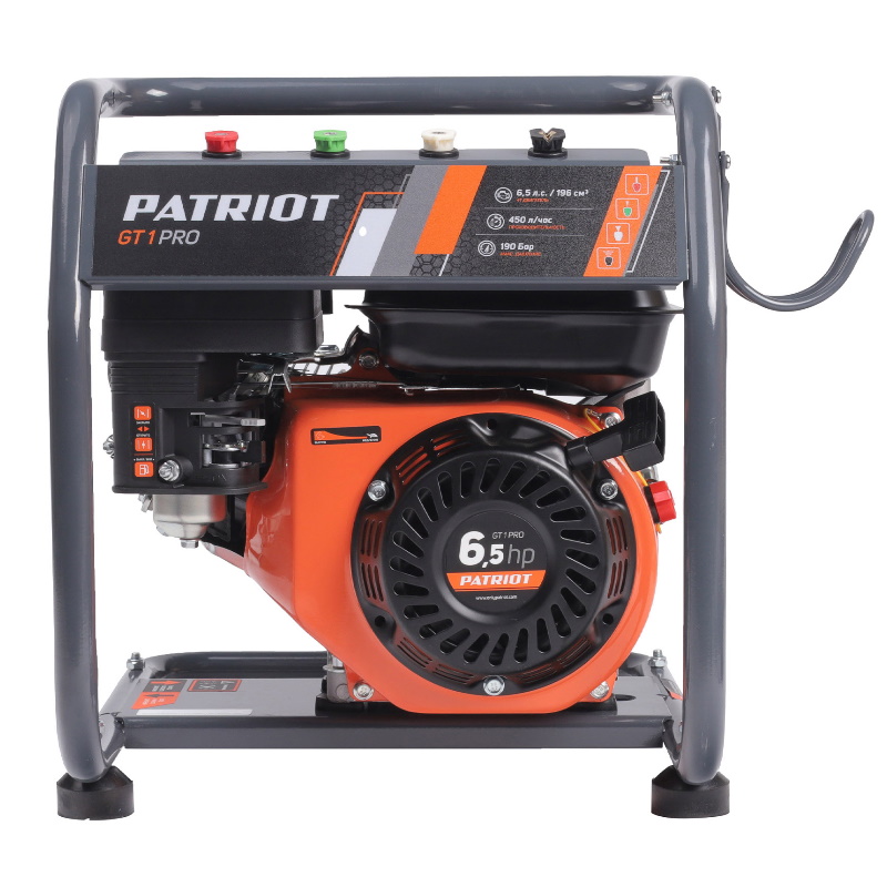 Мойка высокого давления Patriot GT1 Pro 322306106, 190 бар, бензиновая в Вологде