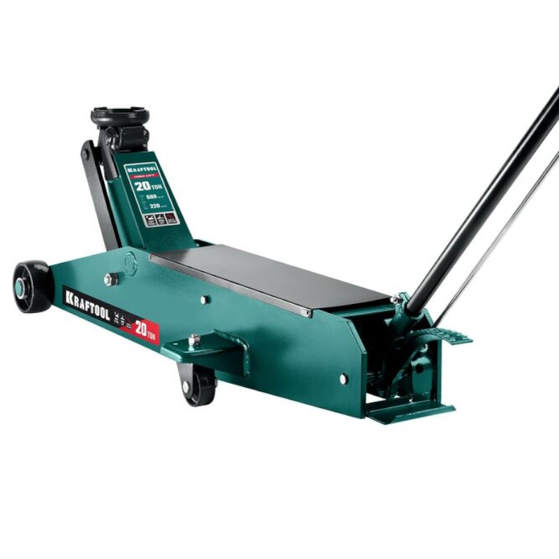 Подкатной домкрат Kraftool HIGH-LIFT 43455-20, 20 т, 220 - 680 мм, для тяжелой техники в Ярославле