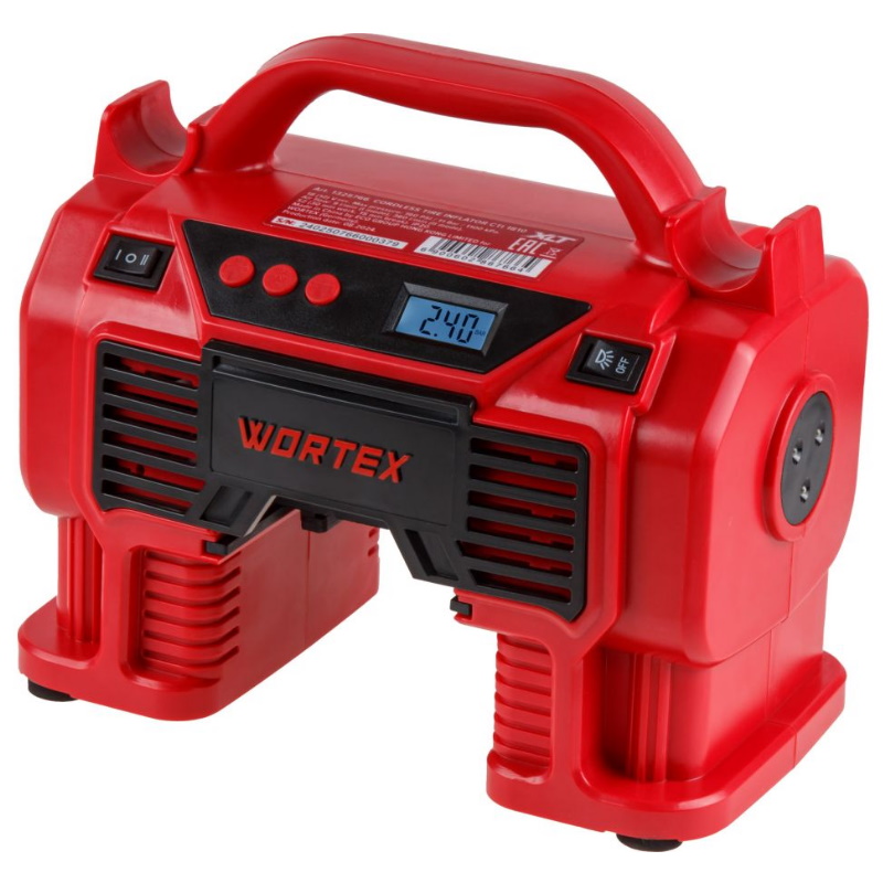 Аккумуляторный компрессор Wortex CTI 1810 ALL1 XLT SOLO 18 В 1325766, в коробке, 11 бар, 9/360 л/мин в Угличе