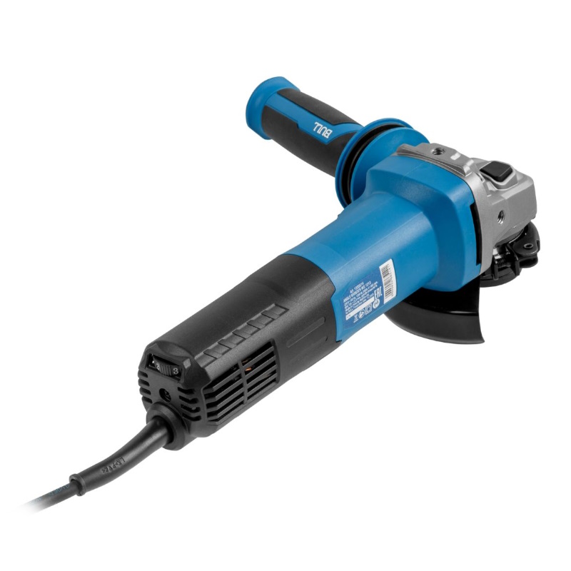 Одноручная углошлифмашина Bull WS 1213 1333514 в коробке 125 мм 1200 Вт плавный пуск