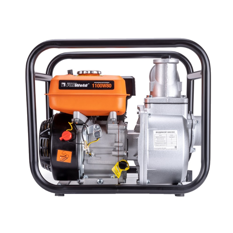 Мотопомпа бензиновая FoxWeld 1100W80 7251 в Ярославле